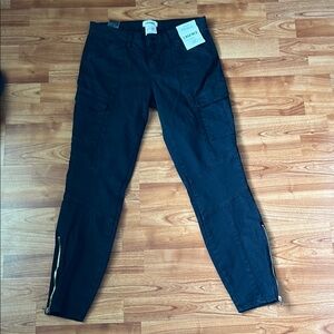 L’agence | Black | Cargo Pants | Zipper Details | 27